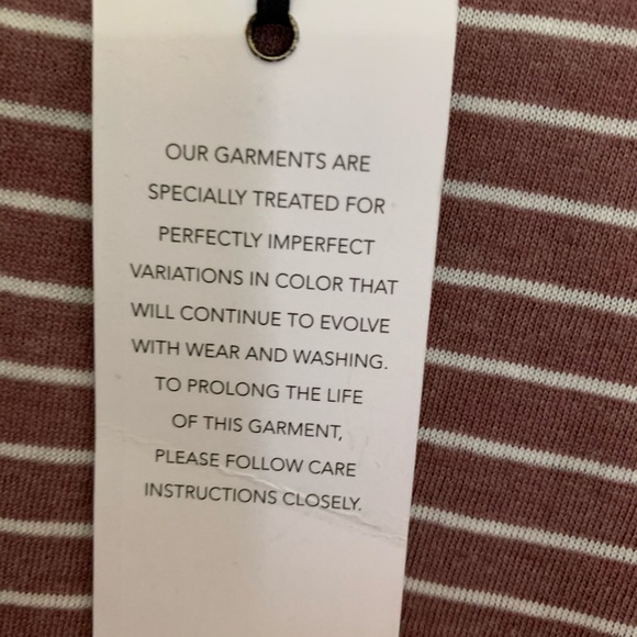 NWT The striped boyfriend shirt - Picture 4 of 4